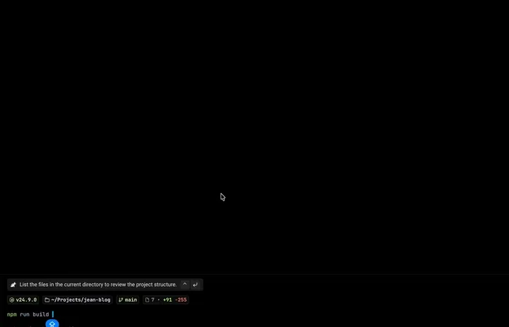 Build de producción en ~1 segundo